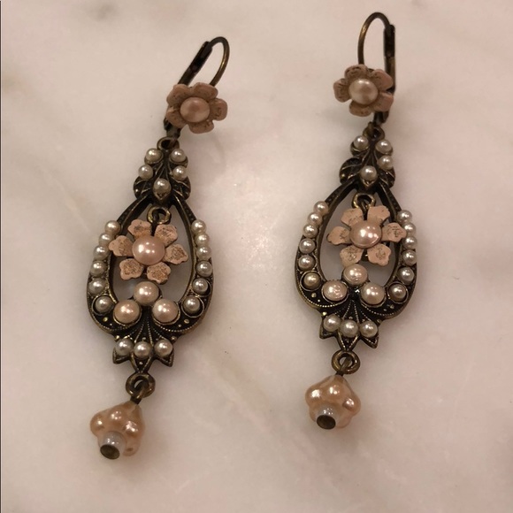 Michal Negrin Jewelry - Michal Negrin drop earrings - great for brides!